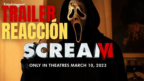 Nuevo Tráiler de SCREAM 6 REACCIÓN Pinta SANGRIENTA YouTube