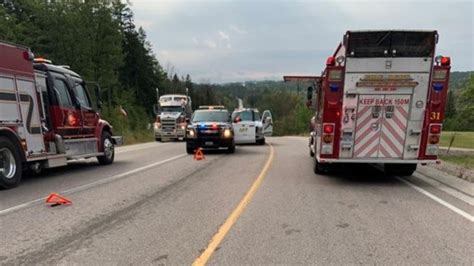 Crash Involving Dump Truck In Springwater Sends One To Hospital Ctv News