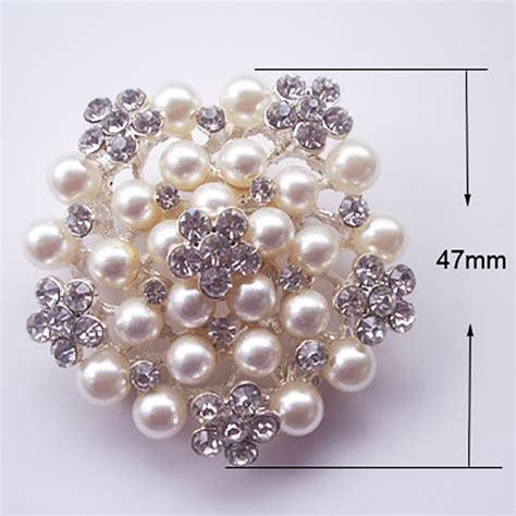 large pearl brooch