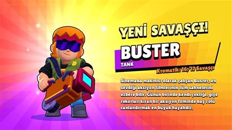 BUSTER ALDIM YILLAR SONRA EN SON ALAN BENİM Brawl stars YouTube