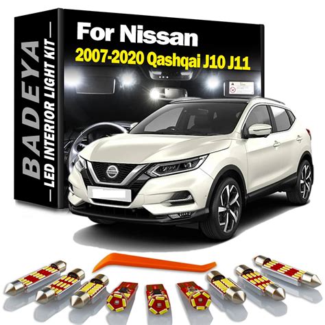 BADEYA Canbus LED Harita Kubbe K Kiti Nissan Qashqai I In J11 J11 2007