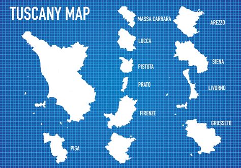 Tuscany Map Vector 150916 Vector Art at Vecteezy