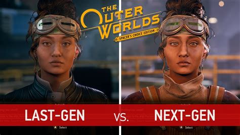 The Outer Worlds Spacer S Choice Edition Comparison Last Gen Vs Next