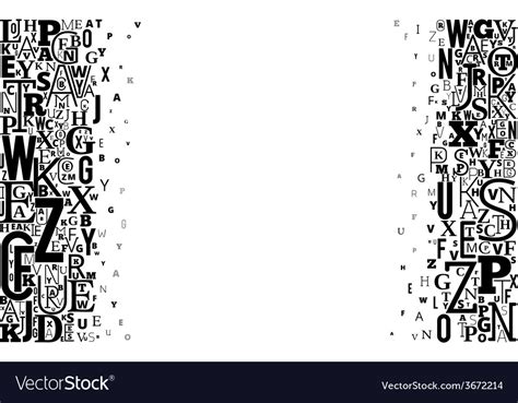 Alphabet background Royalty Free Vector Image - VectorStock
