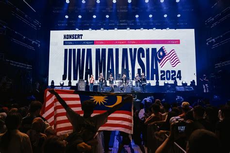 konsert jiwa malaysia  ekspresi patriotik  cinta negara