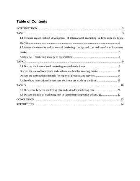 International Marketing Management Of Marks And Spencer Assignment