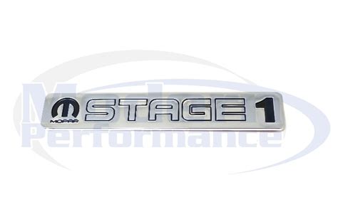 Mopar Stage 1 Badge 03 05 Neon Srt 4 08 09 Caliber Srt 4 Emblems