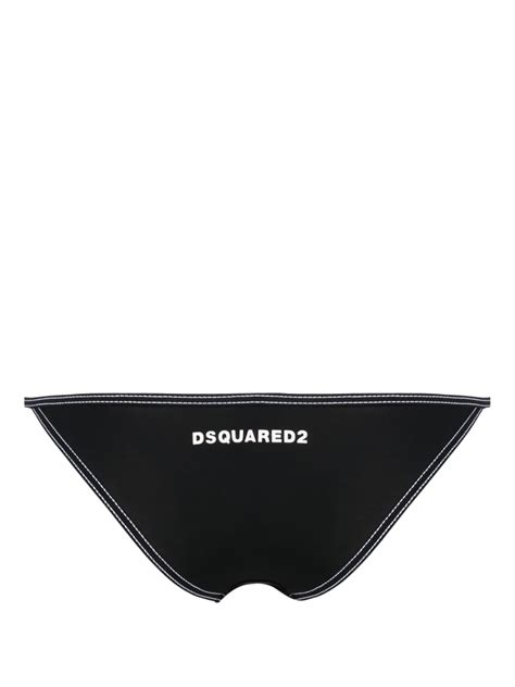 DSQUARED2 Bragas De Bikini Con Logo Estampado Farfetch