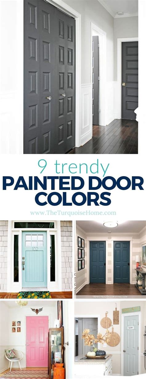 Beautiful Interior Door Paint Colors - The Turquoise Home