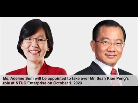 Speaker Of Parliament Seah Kian Peng To Step Down As Group CEO Of NTUC