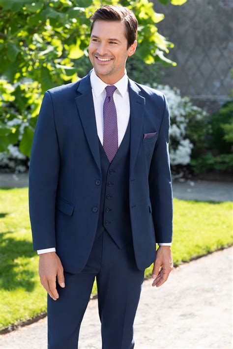 blue navy suit wedding 3