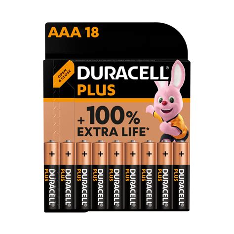 AAA Alkaline Batterien Duracell Plus Batterien