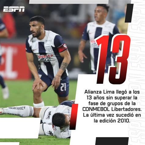 ESPN Perú on Twitter NO PUDO HACER HISTORIA Alianza Lima se quedó