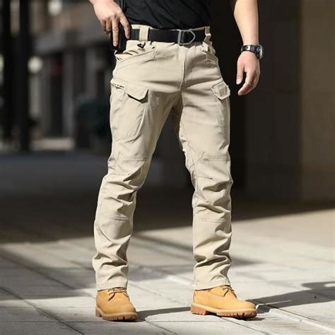 Pantalon de jogging Cargo tactique militaire pour hommes imperméable