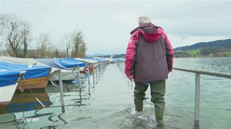 Hochwasser Alarm am Greifensee TeleZüri