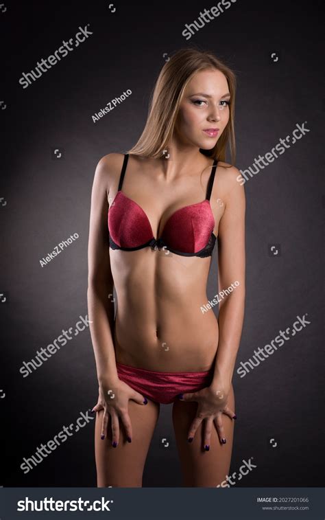 Sexy Woman Black Lingerie Gorgeous Figure Stock Photo Shutterstock
