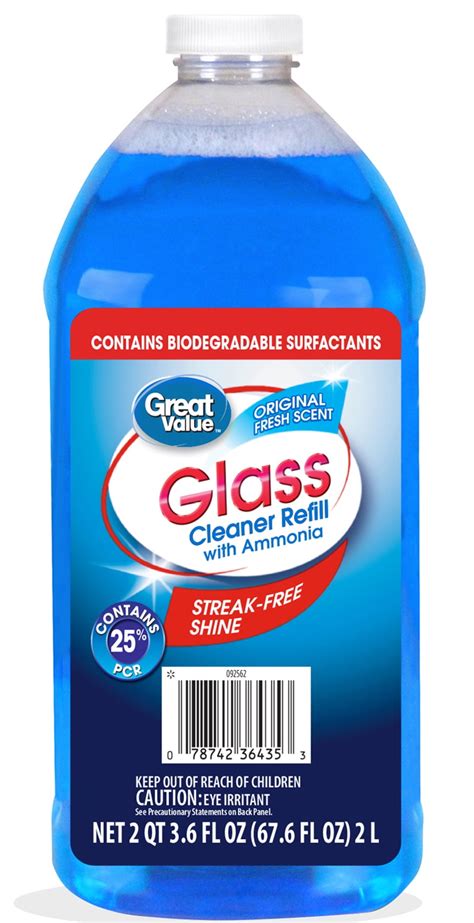 Great Value Original Glass Cleaner Refill 67 6oz