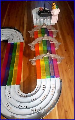 Car Track Set Hot Wheels Mario Kart Rainbow Road Premier Raceway