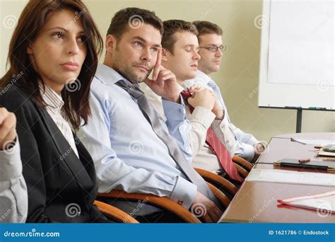 Long Business Conference Stock Photo Image Of Executives 1621786