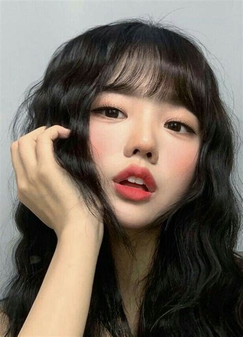 Pin De ャ️zahraa En صور بنات كوريات Peinados Chicas Con Cabello Corto