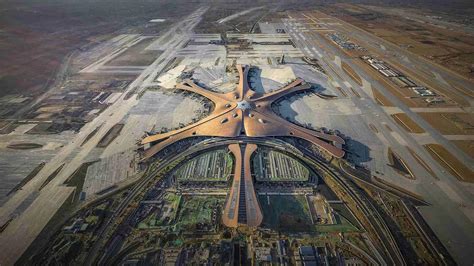 Китай , Международный аэропорт Дасин - Добро пожаловать на Землю ...