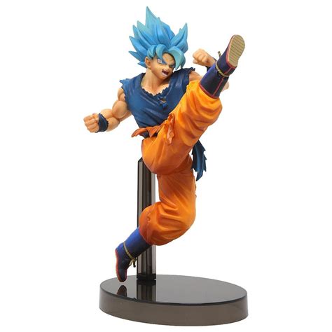 Banpresto Dragon Ball Super Z-Battle God Blue Son Goku Figure blue