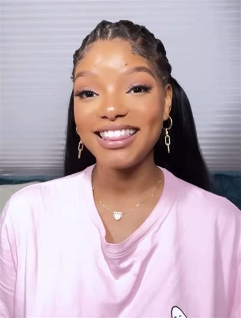 Halle Bailey Fuels Pregnancy Rumors As She Drops Tell Tale Clue In