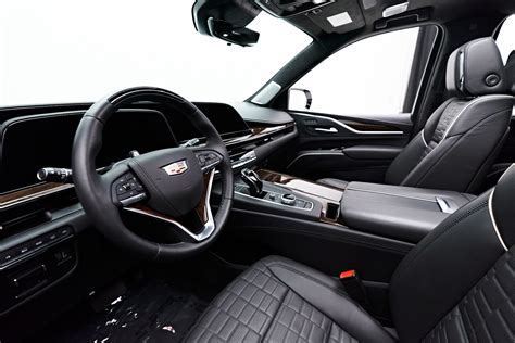Escalade 2022 White Interior