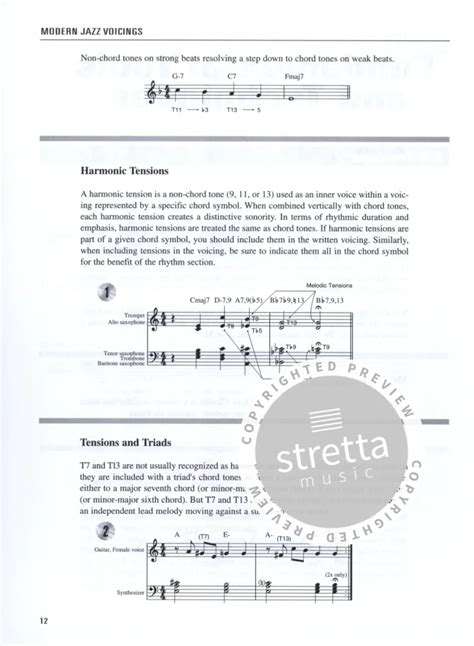 Modern Jazz Voicings Im Stretta Noten Shop Kaufen