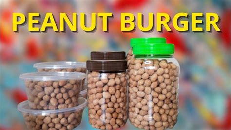 How To Make Crunchy Peanut Burger Peanut Burger Crunchy