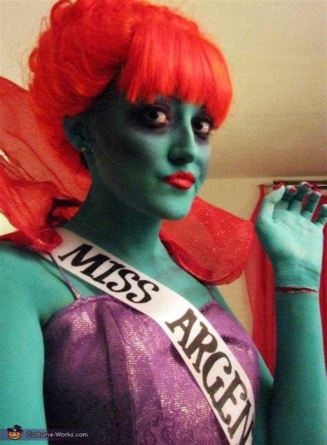 Beetlejuice Miss Argentina Costume Halloween Kost M Weibliche