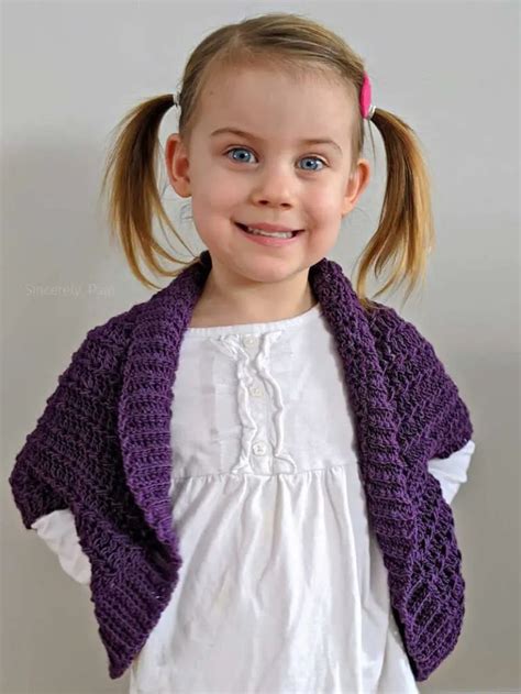 Ragged Falls Cocoon Shrug Free Crochet Pattern Sincerely Pam