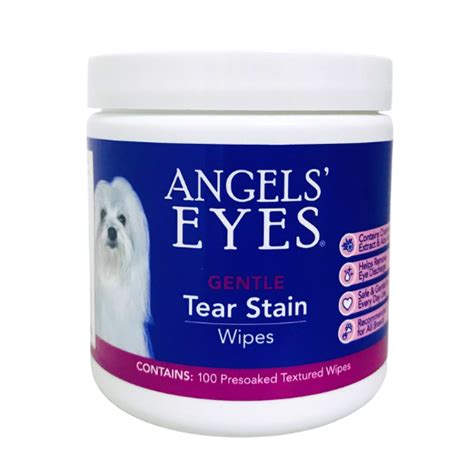 Angels Eyes Gentle Tear Stain Wipes For Dogs And Cats 100 Presoaked