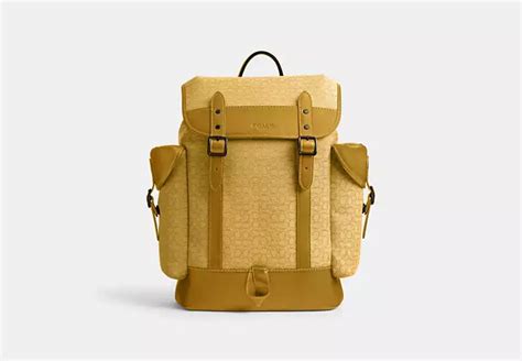 Hitch Backpack In Micro Signature Jacquard