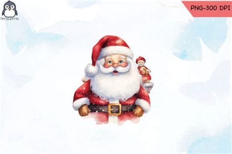 Funny Santa Christmas Sublimation Graphic By Penguprints · Creative Fabrica