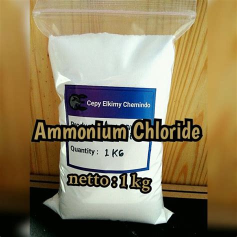 Jual Ammonium Chloride NH4CL Di Lapak Elkimy Chemical Bukalapak