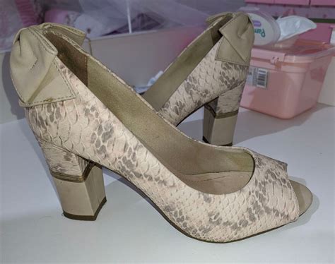 Sapato Nude Sapato Feminino Bebece Usado Enjoei