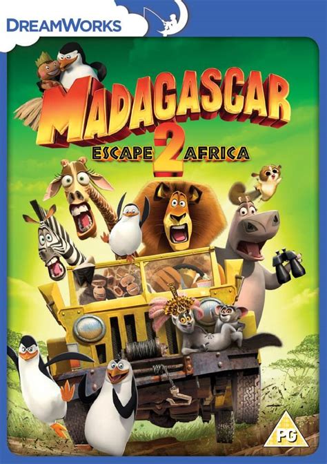Madagascar 2: Escape to Africa - 2015 Artwork DVD | Zavvi