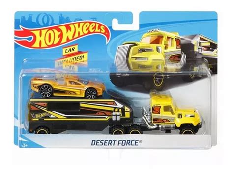Hot Wheels Super Rigs Caminhão Desert Force Mattel Bdw51 Parcelamento sem juros