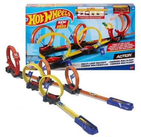 Трек Hot Wheels Карколомні трюки в петлях Гот вилс кільце Multi Loop Raceoff HDR оригінал ID