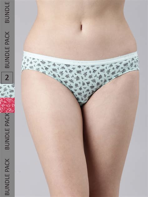 FASO LOW RISE OUTER ELASTIC PRINTED BIKINI PACK OF 2 FW220