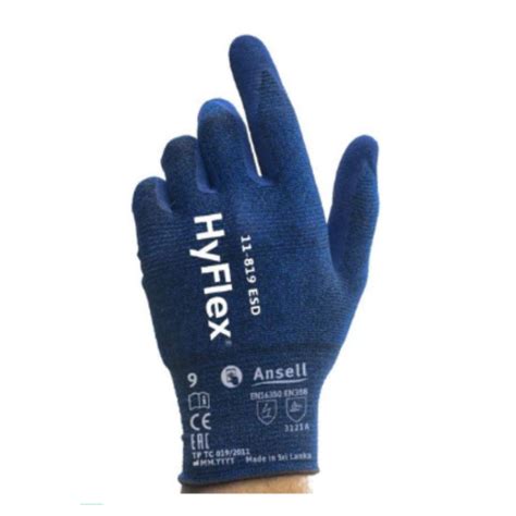 Jual Sarung Tangan Safety Ansell Hyflex Esd Nitrile Foam