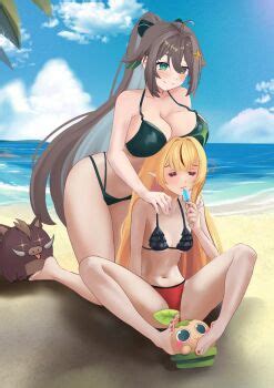 Ruby Runeheart Chromashift Bad Tag 1girl Blonde Hair Breasts Elf