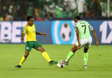 Nigeria Afrique du Sud chaîne heure et compos du match