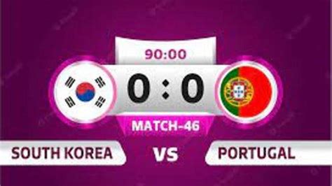 PREDIKSI SKOR Susunan Pemain Korea Selatan Vs Portugal Cristiano