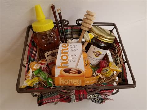 Seasonal Honey Gift Basket Small Sized | Etsy