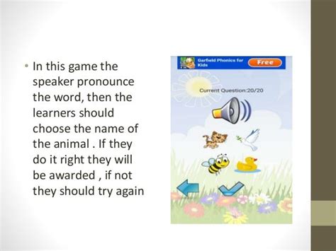 Vocabulary Teaching Games