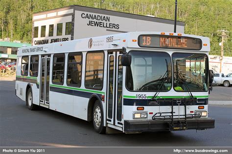 www.busdrawings.com - Fort McMurray - 2009 New Flyer D40LF