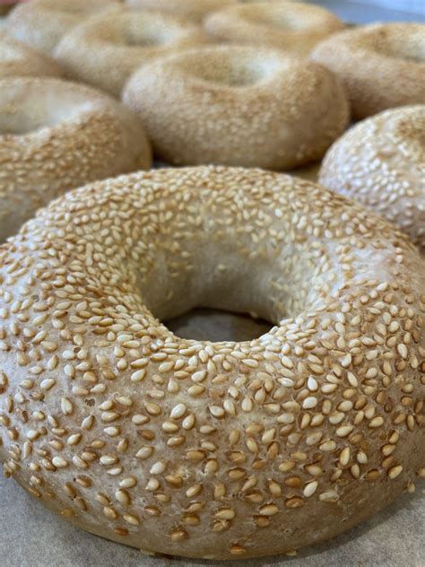 Bagel sesame - 4 pack - Glazed Gluten Free