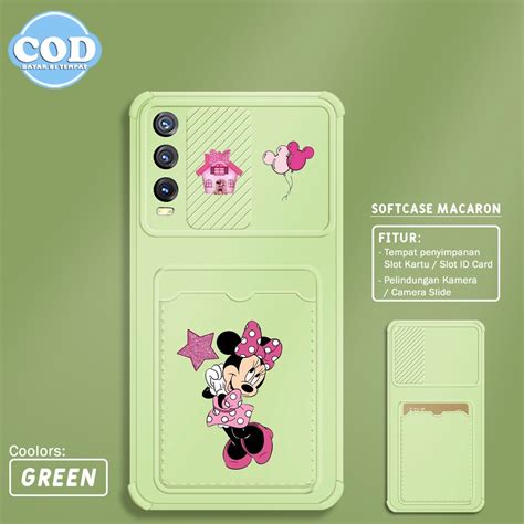 Softcase Slide Card For Infinix Hot Softcase Motif Casing Hp Camera Protector Case Slide Card